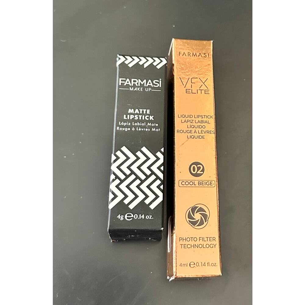 Two Farmasi Lipsticks New in Box